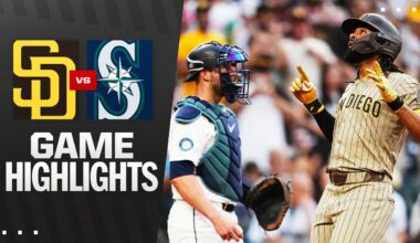 Padres vs. Mariners Game Highlights (8/25/25) | MLB Highlights
