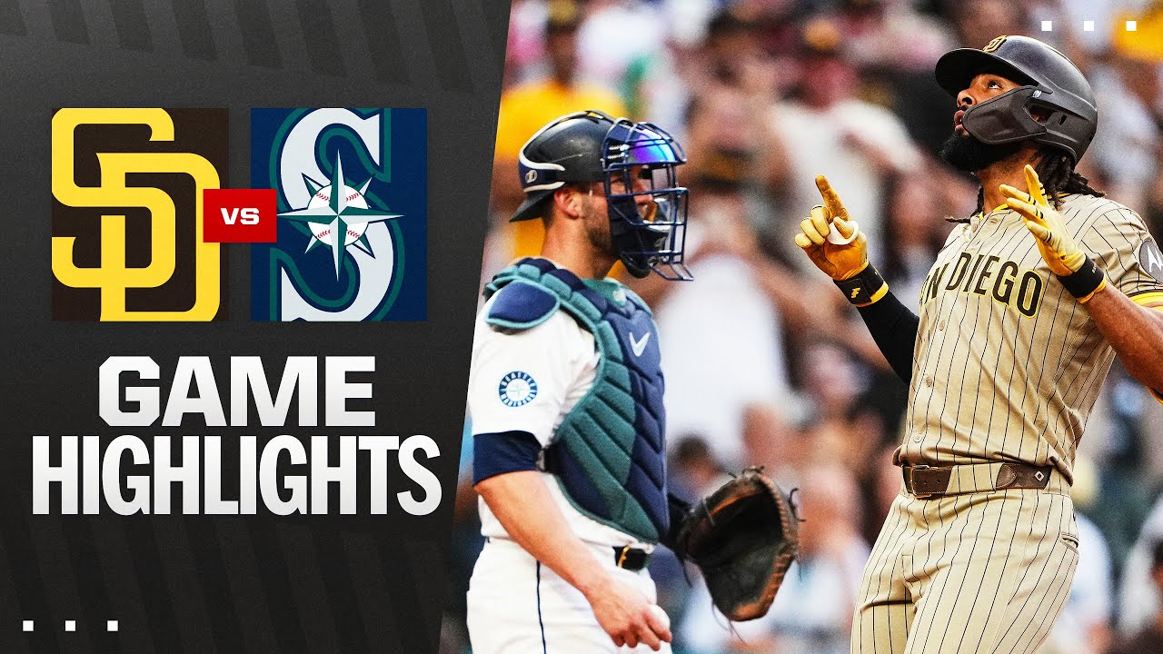 Padres vs. Mariners Game Highlights (8/25/25) | MLB Highlights