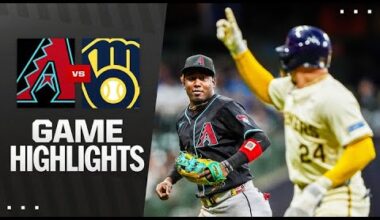 D-backs vs. Brewers Game Highlights (8/25/25) | MLB Highlights
