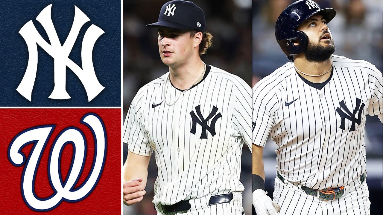 New York Yankees vs Washington Nationals | Game Highlights (8/25/25)