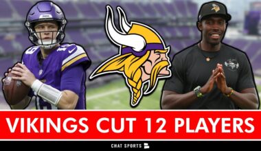 🚨Vikings Cut 12 Players | Minnesota Vikings News
