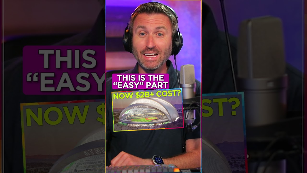 A's promises go FAR beyond building stadium in Vegas #mlb #baseball #vegas