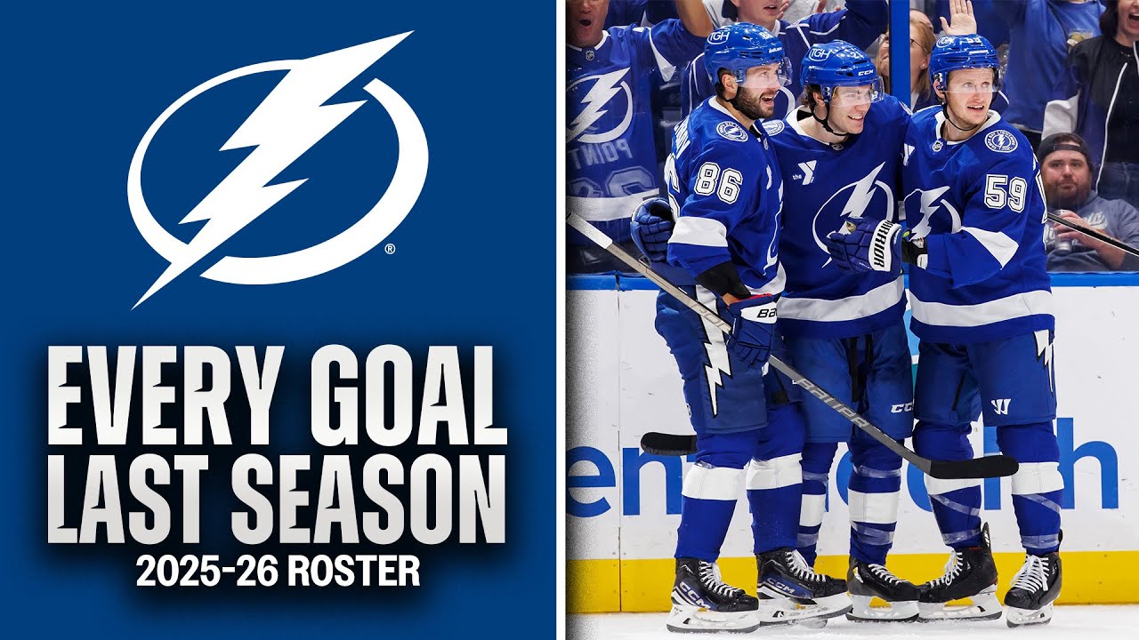 EVERY GOAL last season from the 2025-26 TAMPA BAY LIGHTNING #32in32
