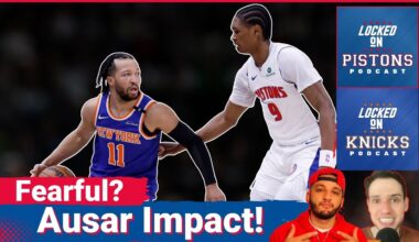 The New York Knicks Were Most FEARFUL When Ausar Thompson Was On The Floor For Detroit Pistons!