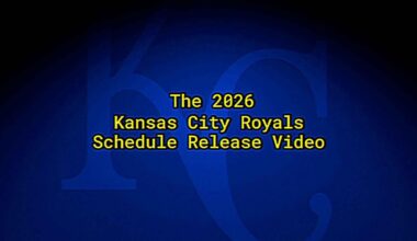 The 2026 Kansas City Royals Schedule Release Video