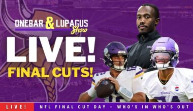 LIVE! Vikings & NFL Final Cutdown Tracker | Who’s In, Who’s Out? Roster Moves & Surprises