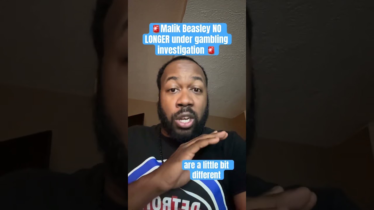 🚨Malik Beasley is FREE of gambling investigation 🚨 #nba #detroitpistons #shorts #toptitledetroit