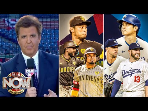 MLB Now | Dodgers & Padres get set for 3-game series - Who's KING in NL West? - Brian Kenny debate