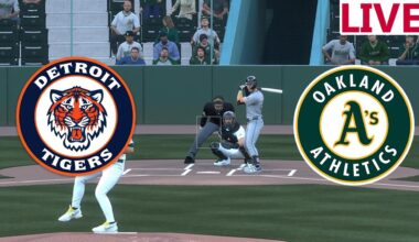 🔴LIVE 🔴 Detroit Tigers vs Oakland Athletics/August 26/  Mlb the show 25