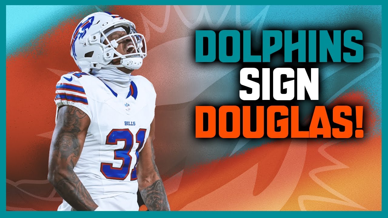 The Miami Dolphins Finally Sign Rasul Douglas!