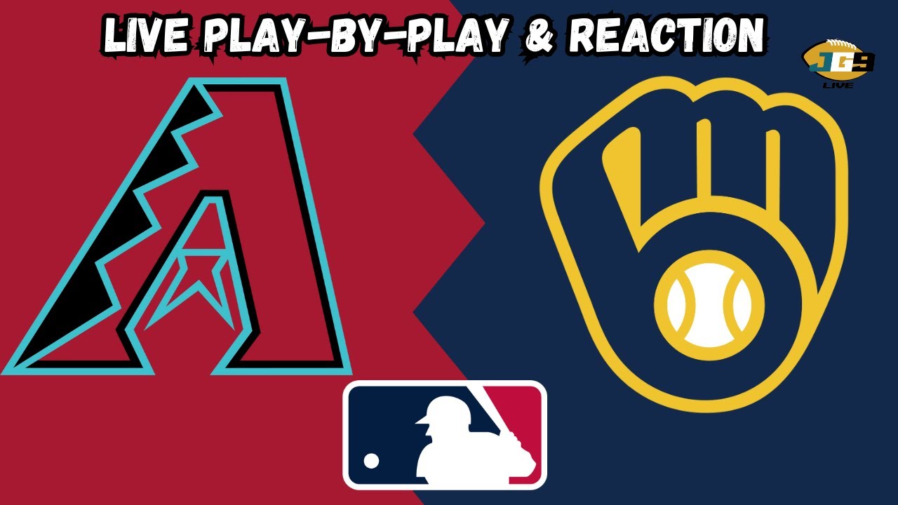 Arizona Diamondbacks vs. Milwaukee Brewers | MLB Livestream Live Play-By-Play & Reaction (8/26/25)