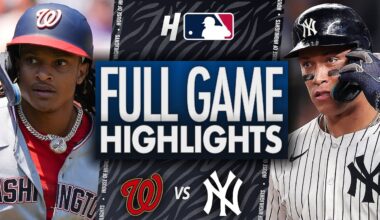 Washington Nationals vs New York Yankees  - FULL GAME HIGHLIGHTS  | August 26, 2025 MLB Season