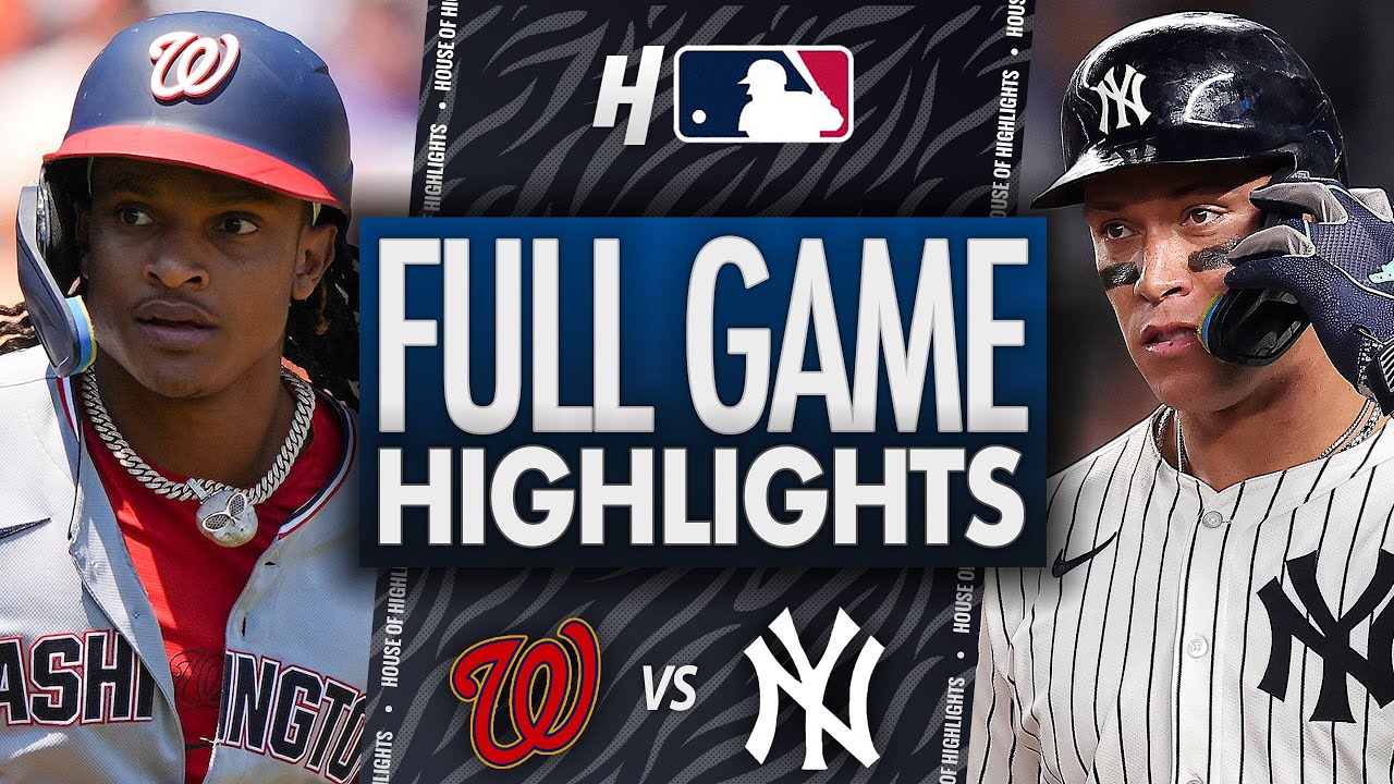 Washington Nationals vs New York Yankees  - FULL GAME HIGHLIGHTS  | August 26, 2025 MLB Season