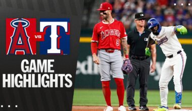 Angels vs. Rangers Game Highlights (8/26/25) | MLB Highlights