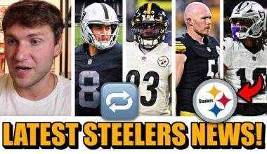 Pickett Traded AGAIN + Jakobi Meyers TRADE REQUEST & Steelers SHOCKING Recent Roster Cuts 🤯