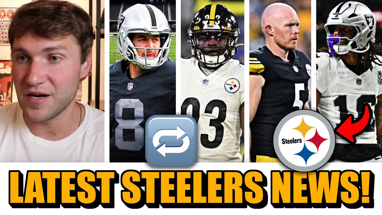 Pickett Traded AGAIN + Jakobi Meyers TRADE REQUEST & Steelers SHOCKING Recent Roster Cuts 🤯