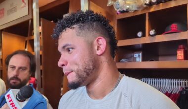 'He threw me out for nothing': Willson Contreras explains his ejection, outburst for Cardinals