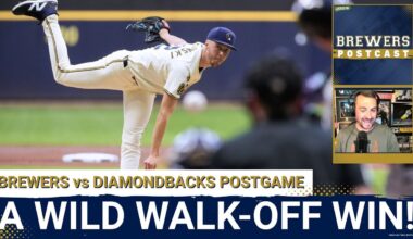 BREWERS POSTCAST: Cardiac Crew Strikes AGAIN | Brewers' 9-8 Walk-Off Thriller