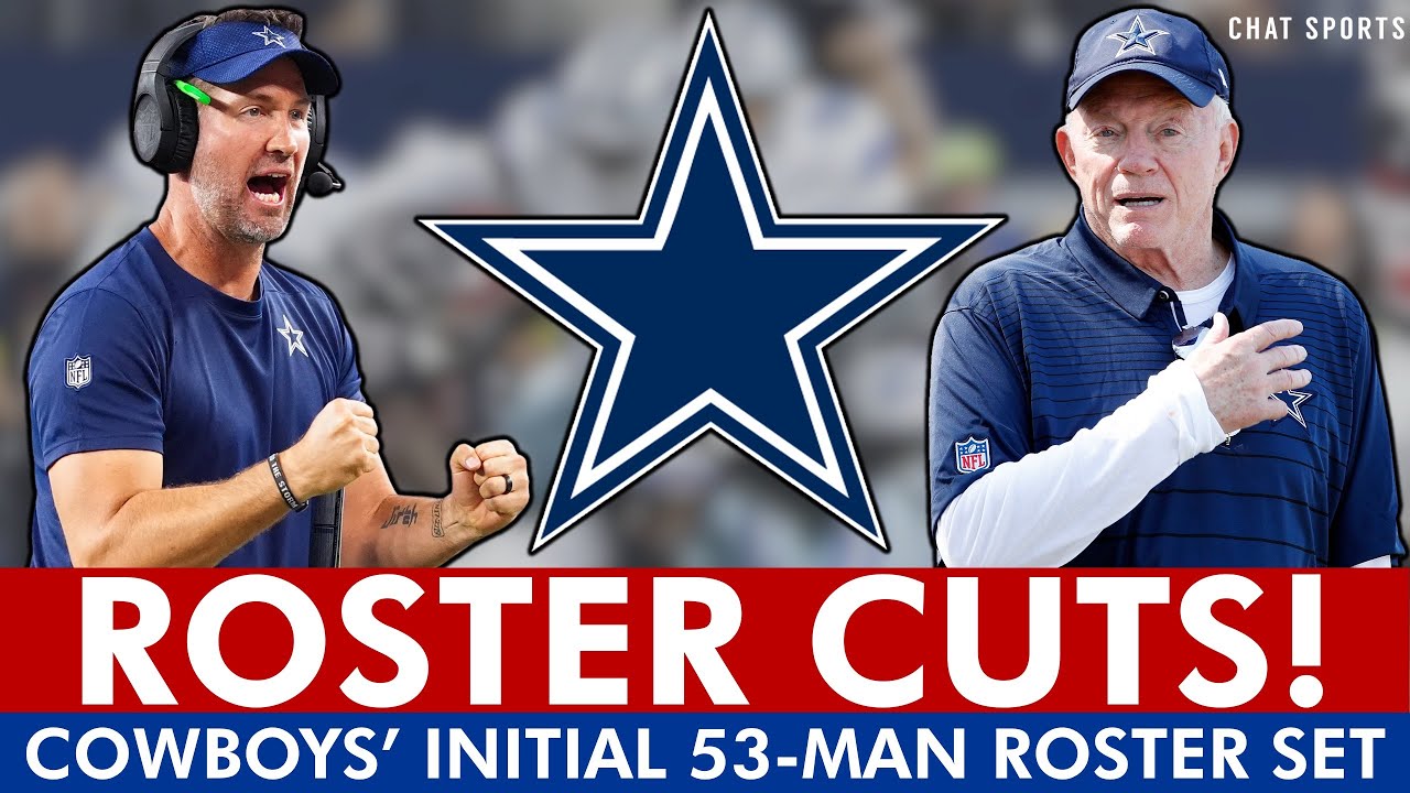 🚨 ALERT: Cowboys Roster SET - Initial 53 Man Roster Cuts For 2025 Ft. Israel Mukuamu & Deuce Vaughn
