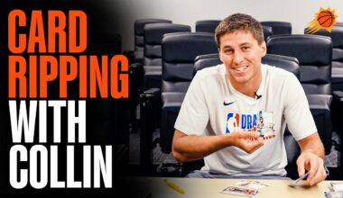 Collin Gillespie Opening Sports Card Packs | Phoenix Suns