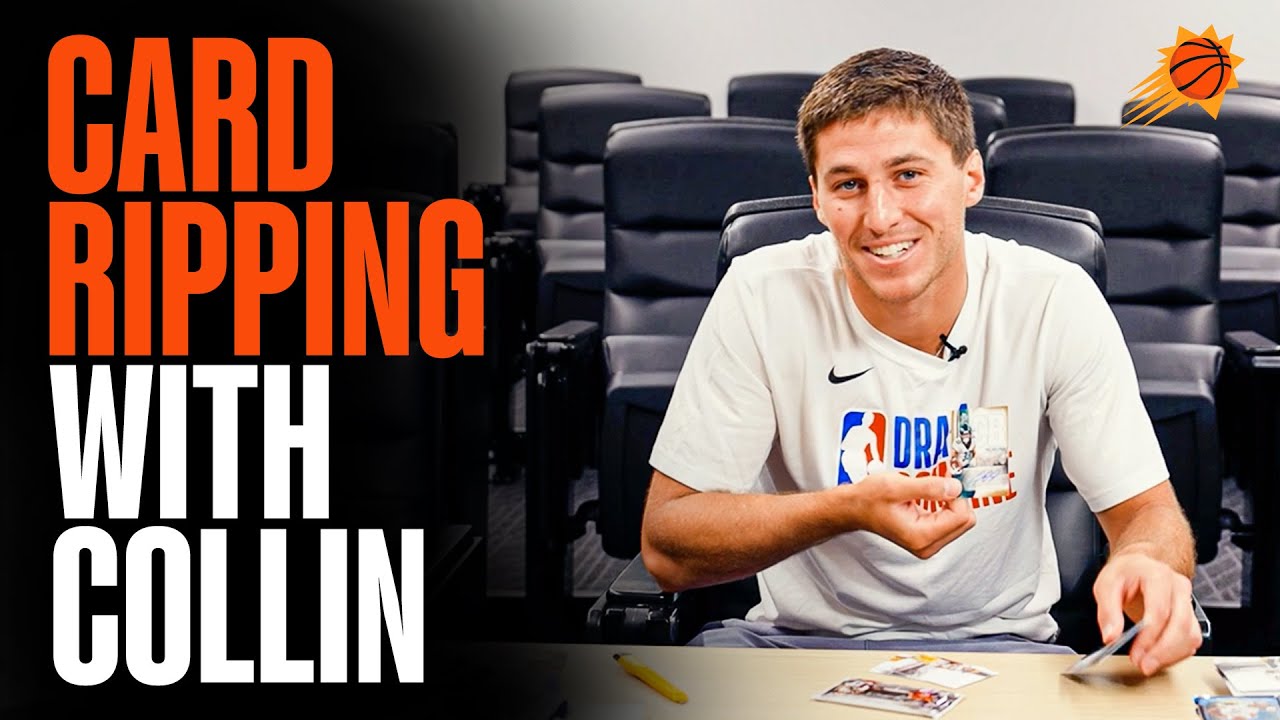 Collin Gillespie Opening Sports Card Packs | Phoenix Suns