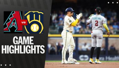 D-backs vs. Brewers Game Highlights (8/26/25) | MLB Highlights