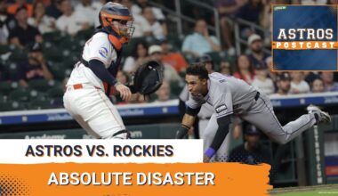 ASTROS POSTCAST: Disaster Strikes For Houston Astros As They Get Smoked By Colorado Rockies