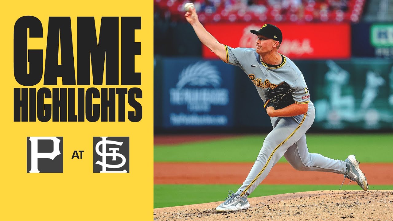 Nine Strikeouts for Mitch Keller in Win | Pirates vs. Cardinals Game Highlights (8/26/25)
