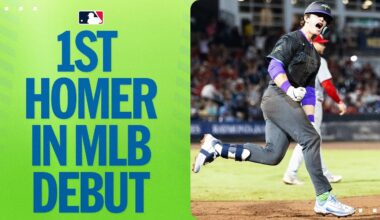 Carson Williams CRUSHES his 1st homer in his MLB debut 😱 (featuring family reaction 🥹)