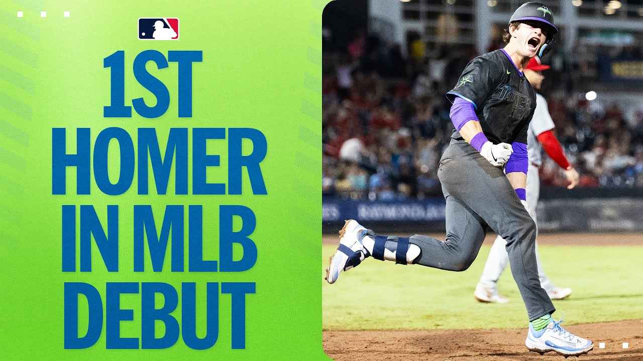 Carson Williams CRUSHES his 1st homer in his MLB debut 😱 (featuring family reaction 🥹)