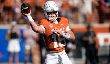 Arch Manning finally takes the reins as Texas' starting QB against Ohio State