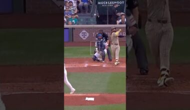 Padres Fernando Tatis Jr. hits home run vs. Mariners 8/25/25 #shorts #mlb