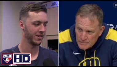 Win is Win - Pat Murphy and Jacob Misiorowski speaks as Brewers walk-off win over D-backs 9-8