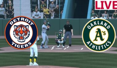 🔴LIVE 🔴 Detroit Tigers vs Oakland Athletics/August 27/Baseball today /  Mlb the show 25