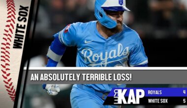 REKAP: ⚾️ Chicago White Sox 5-4 loss to Kansas City Royals. ‘An absolutely terrible loss!’