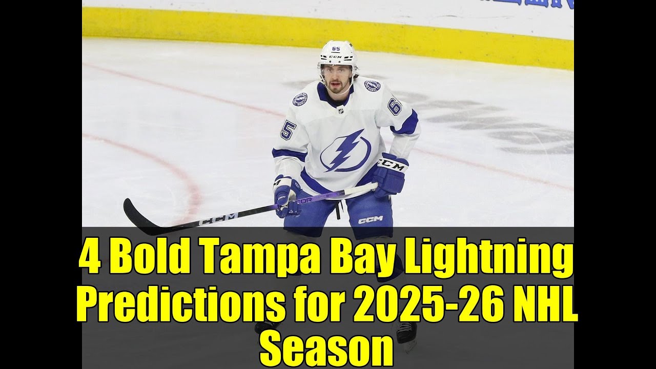 4 Bold Tampa Bay Lightning Predictions for 2025-26 NHL Season | Hagel 100 Points?