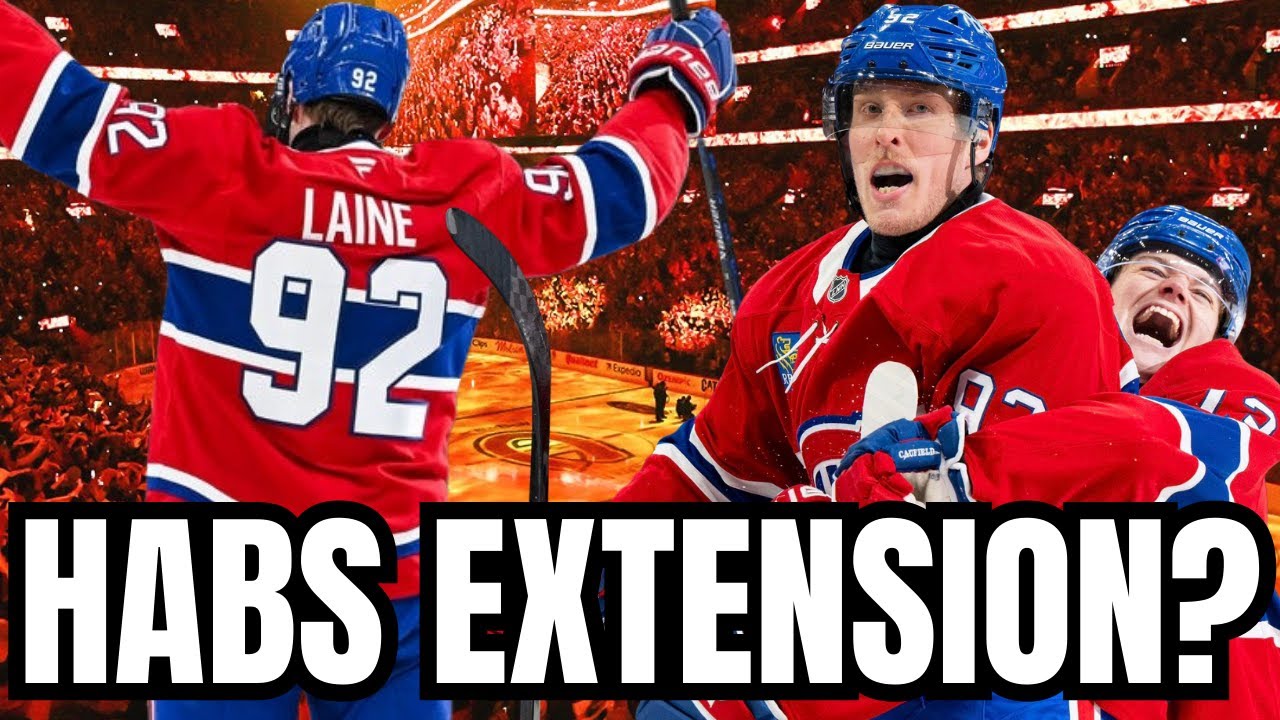 COULD Patrik Laine Sign Long-Term in Montreal? Canadiens Contract Buzz Explained!