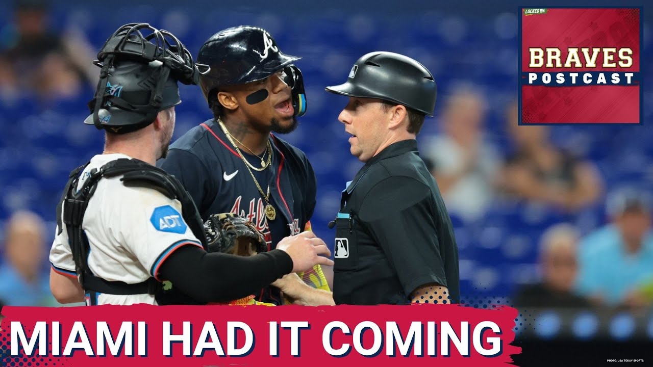 BRAVES POSTCAST: Atlanta Braves BLOW OUT Miami Marlins AGAIN to win series LIVE REACTION