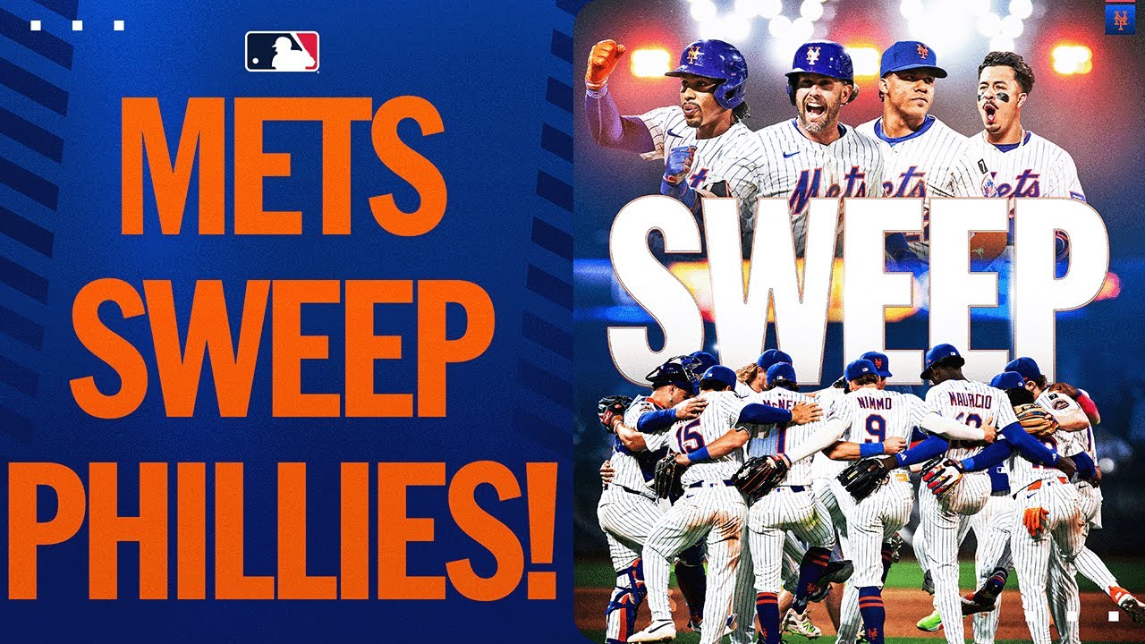 Mets SWEEP Phillies in CRUCIAL NL East battle!