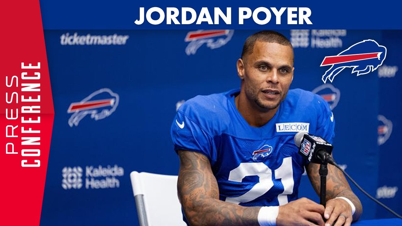 Jordan Poyer Talks After Signing Back To Buffalo Bills!