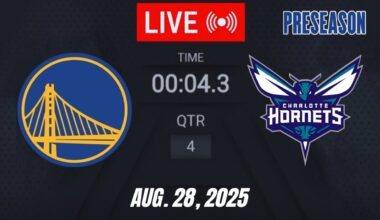 NBA LIVE! Golden State Warriors vs Charlotte Hornets I August 28, 2025 2K Live Warriors vs Hornets