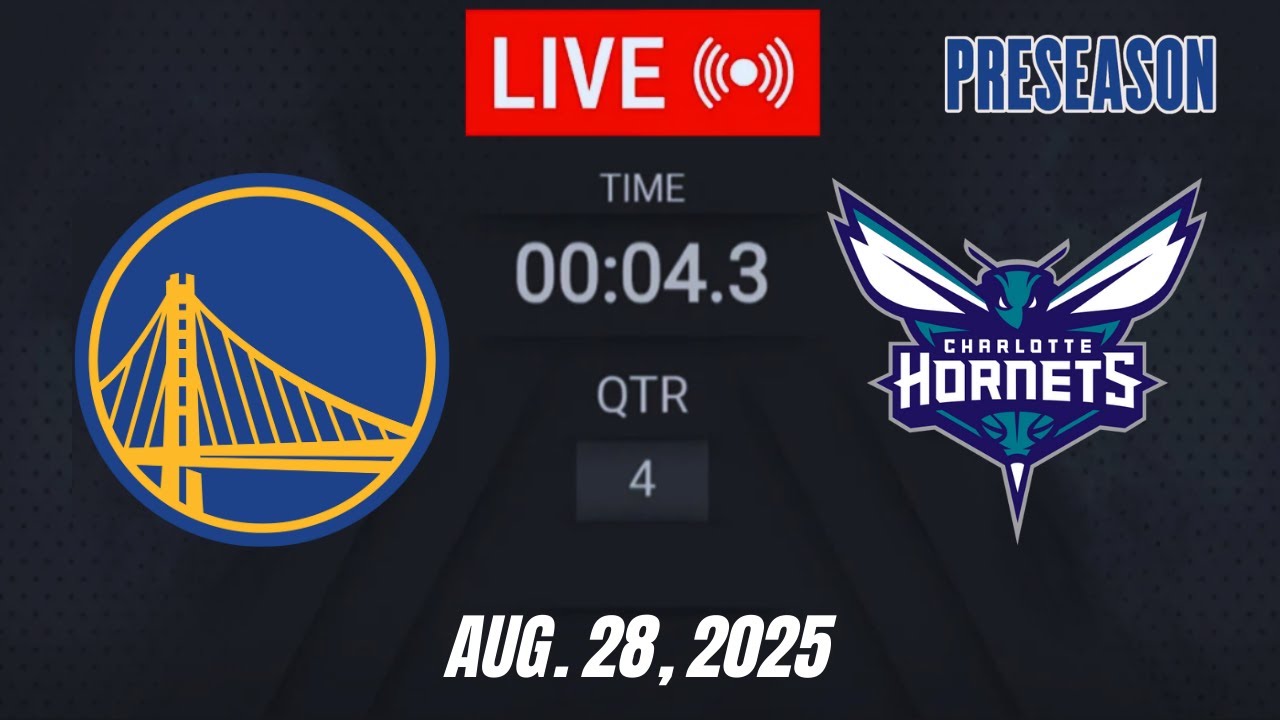 NBA LIVE! Golden State Warriors vs Charlotte Hornets I August 28, 2025 2K Live Warriors vs Hornets