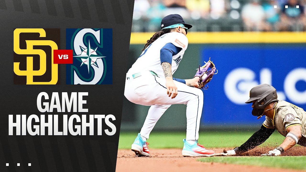 Padres vs. Mariners Game Highlights (8/27/25) | MLB Highlights