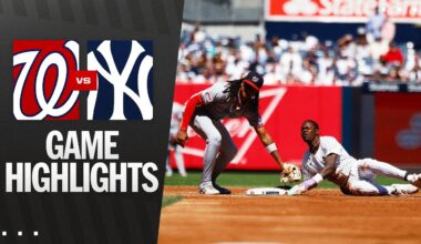 Nationals vs. Yankees Game Highlights (8/27/25) | MLB Highlights