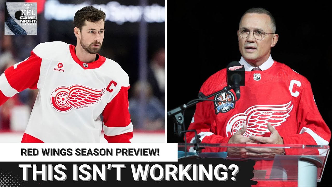 GAME NIGHT: Red Wings Playoff DROUGHT Reaching 10 Seasons, Yzerman on HOT SEAT, Expert Says!