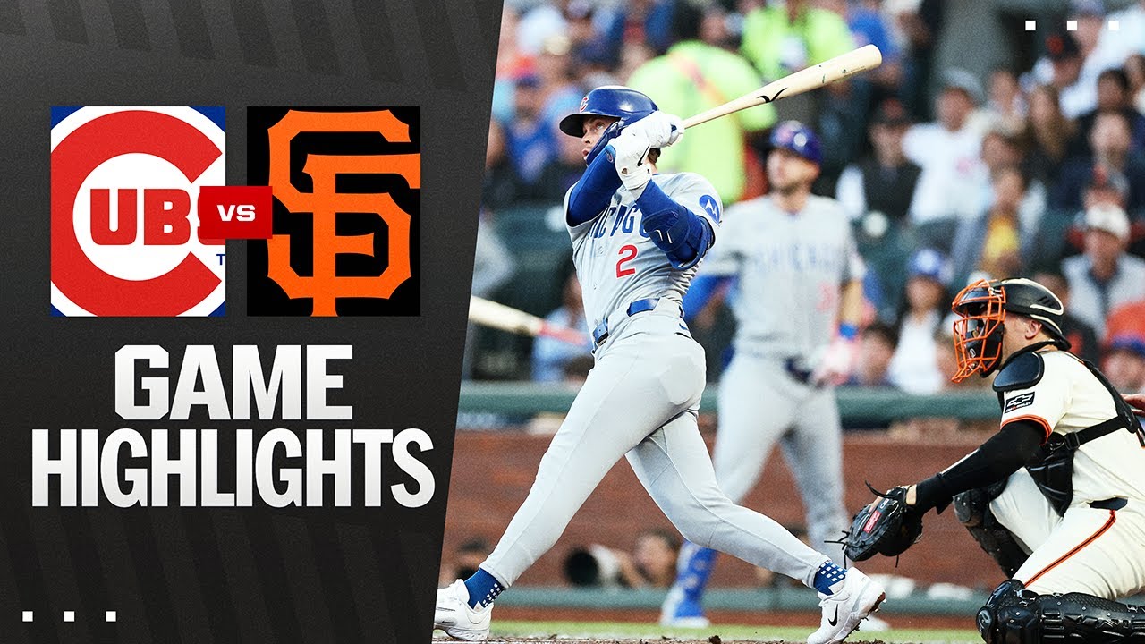 Cubs vs. Giants Game Highlights (8/27/25) | MLB Highlights