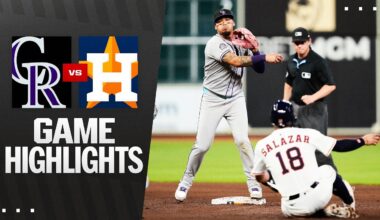 Rockies vs. Astros Game Highlights (8/27/25) | MLB Highlights