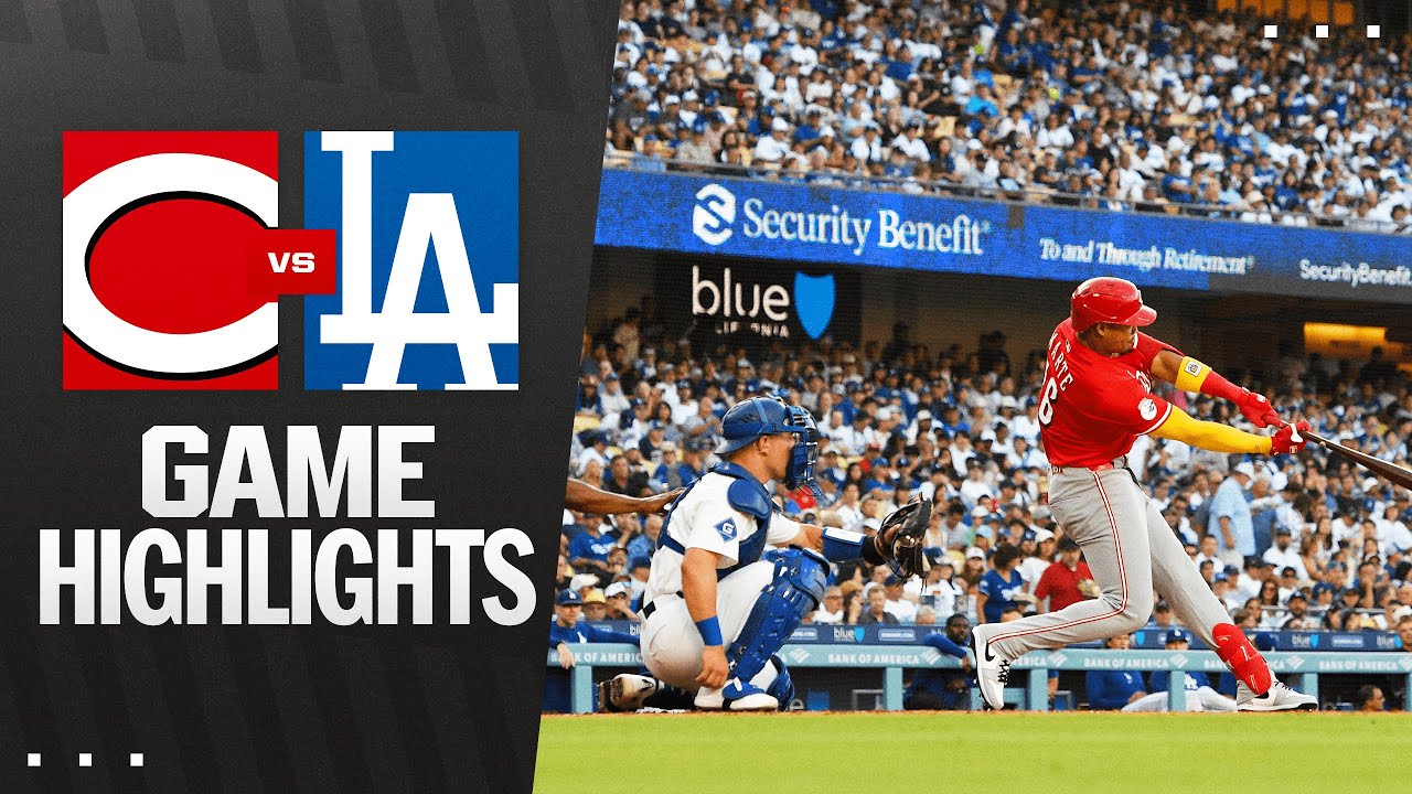 Reds vs. Dodgers Game Highlights (8/27/25) | MLB Highlights