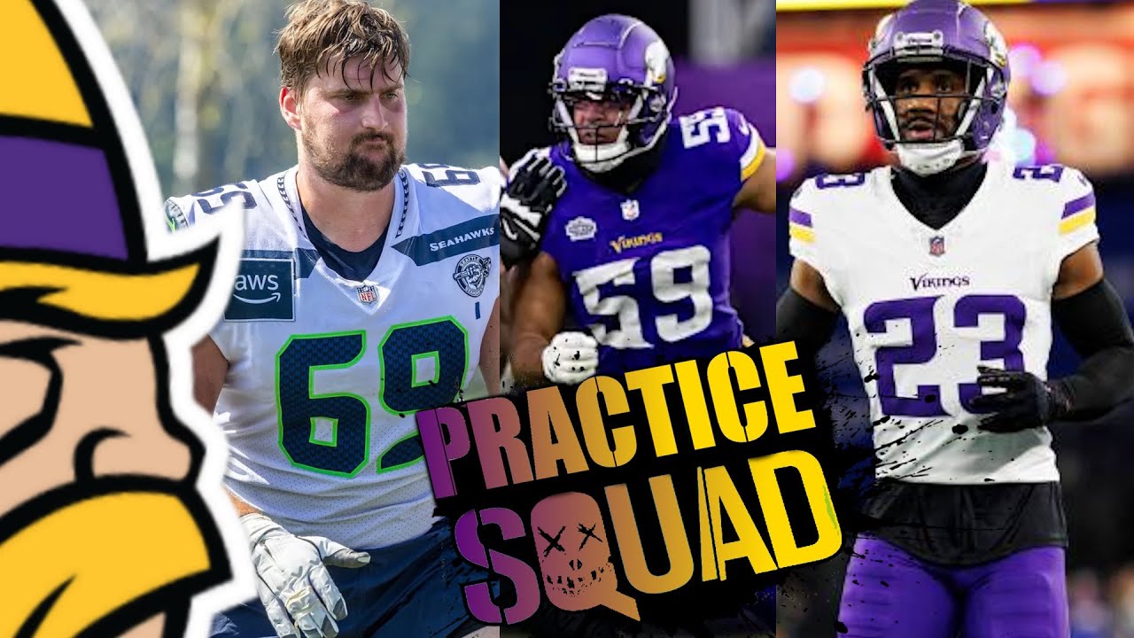 Minnesota Vikings Announce 16 Players on the Practice Squad