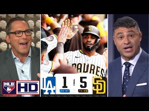 MLB Network BREAKING DOWN Padres beat Dodgers 5-1; move into sole possession of 1st place in NL West